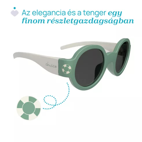  Chicco Napszemüveg 0m+ zöld füstös lencsék