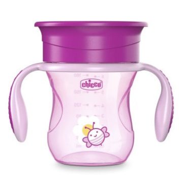 Chicco Perfect  Cup 360° itatópohár 200ml - 12m+ pink