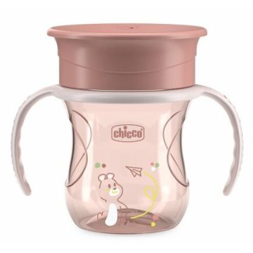   Chicco Perfect  Cup 360° itatópohár 200ml - 12m+ rózsaszín