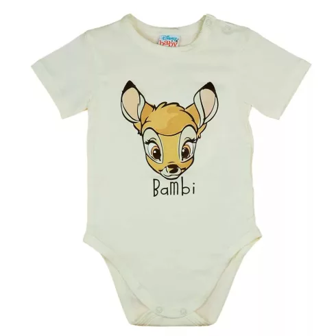 Rövidnadrágos kislány babaruha szett Bambi mintával (74)