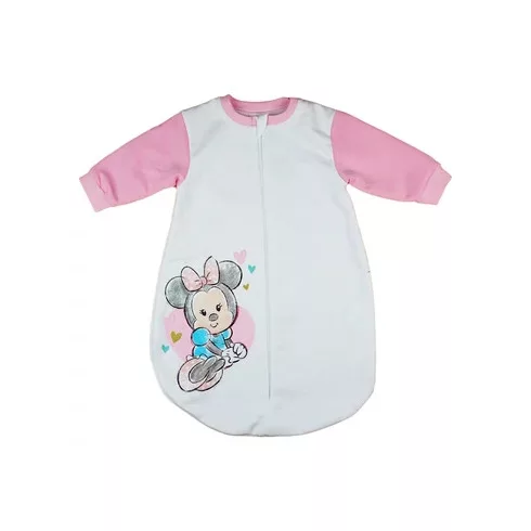Disney Minnie "rajzos" belül bolyhos hosszú ujjú hálózsák 2,5 TOG (86)