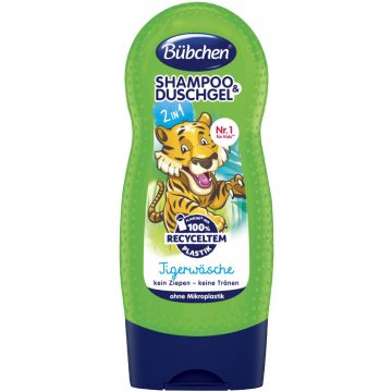 Bübchen Gyermek sampon & tusfürdő, Tigris, 230 ml 