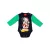 Disney Baby hosszú ujjú body 56cm feket/zöld - karácsonyi Mickey