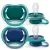 Philips AVENT SCF085/31 Ultra air játszócumi 6-18hó zöld/kék fiús, 2 db