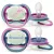 Philips AVENT SCF376/14  Ultra air Nighttime játszócumi 6-18 hó  - lányos mintás 
