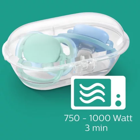 Philips AVENT SCF085/61 Ultra air játszócumi 6-18hó lányos mintás, 2 db