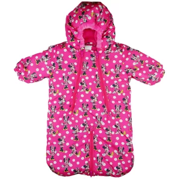 Disney Minnie bélelt kapucnis bébizsák 80-86 pink