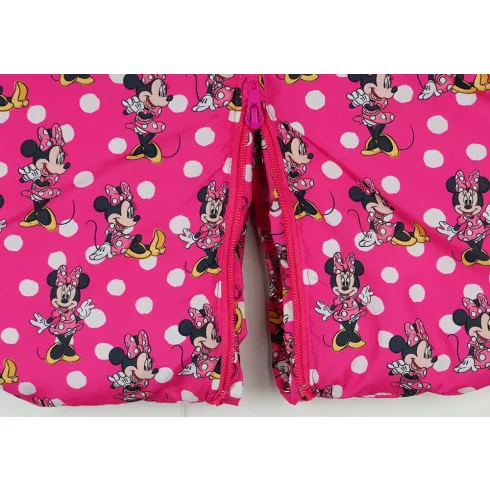 Disney Minnie bélelt kapucnis bébizsák 80-86 pink