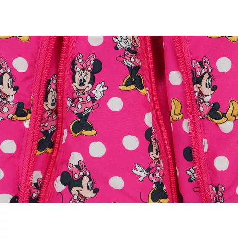 Disney Minnie bélelt kapucnis bébizsák 80-86 pink
