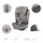 Zopa Matrix I-Size autósülés 100-150 cm - Boss Grey
