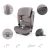 Zopa Matrix I-Size autósülés 100-150 cm - Boss Grey