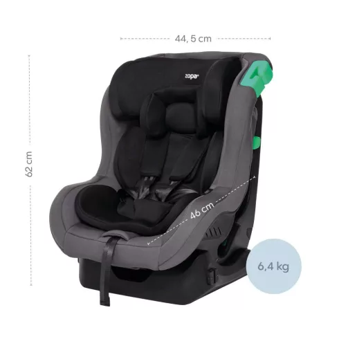 Zopa Verso autósülés I-Size 40-105 cm - Night Black