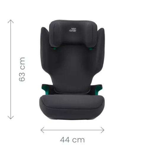 Britax Römer Adventure Plus 2 autósülés 100-150 cm - Space Black 