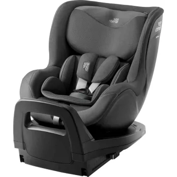   Britax Römer Dualfix Pro M Style 360°-ban forgatható autósülés 61-105 cm - Mineral Grey