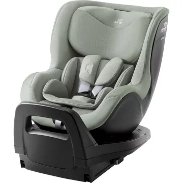   Britax Römer Dualfix Pro M Style 360°-ban forgatható autósülés 61-105 cm - Sage Green