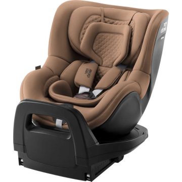   Britax Römer Dualfix Pro M Lux 360°-ban forgatható autósülés 61-105 cm - Warm Caramel