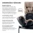   Britax Römer Dualfix Pro M Lux 360°-ban forgatható autósülés 61-105 cm - Soft Taupe