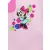 Disney Minnie pamut babatakaró 70x90cm - rózsaszín