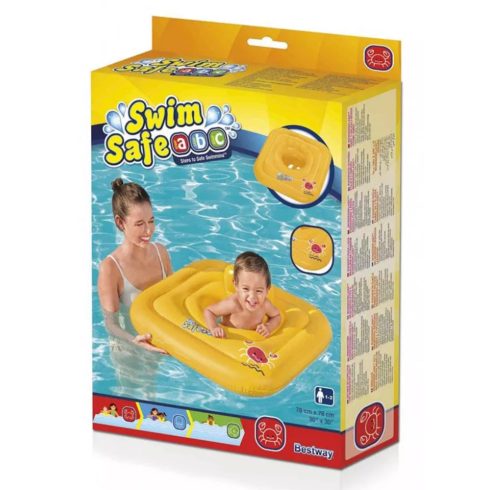 Bestway Swim Safe Háromgyűrűs beülős baba úszógumi 76cm