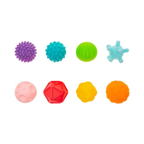Akuku tapintást fejlesztő labda szett 8 db 