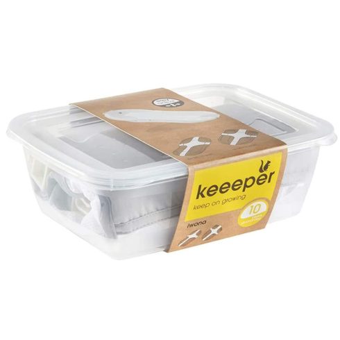 Keeeper Iwona Baba kád fürdőháló tároló dobozban 