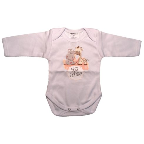 Babastar hosszú ujjú pamut body (56) Best friend's ! barack 