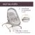 Chicco Baby Hug Armonia 4in1
bölcső-szék - Scandinavian