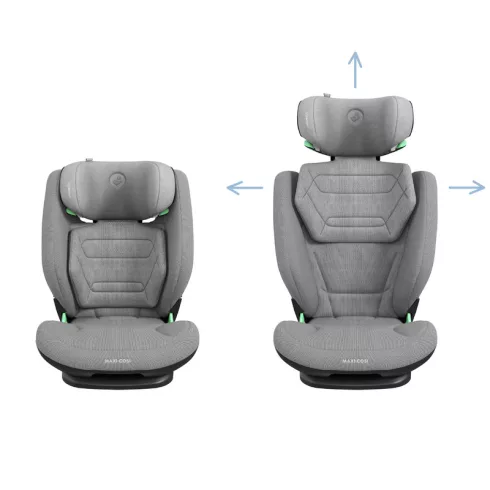 Maxi-Cosi RodiFix Proi-Size G-Cell, AirProtect, ClimaFlow gyerekülés 100-150 cm (3,5é - 12év) - Authentic Grey