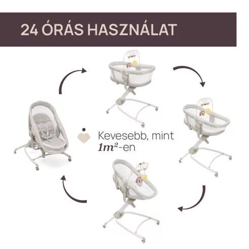 Chicco Baby Hug Armonia 4in1
bölcső-szék - Mother Pearl