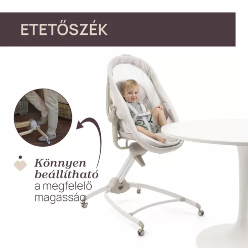 Chicco Baby Hug Armonia 4in1
bölcső-szék - Mother Pearl