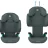   Maxi-Cosi RodiFix R i-Size G-Cell® ClimaFlow gyerekülés 100-150 cm (3,5é - 12év) - Authentic Graphite