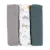 Bambusz muszlin 3db-os pelenka 68 x 68 cm - Moussy Grey Planes