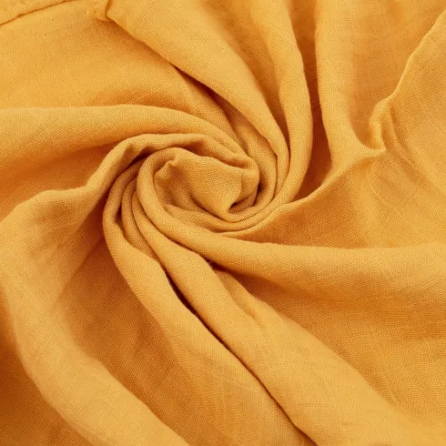 Bambusz muszlin 3db-os pelenka 68 x 68 cm - Ochre Leaves