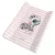 Babastar puha 2 ékes pelenkázó lap 50*70 cm - Rózsaszín zebra