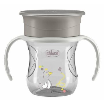 Chicco Perfect  Cup 360° itatópohár 200ml - Grey 