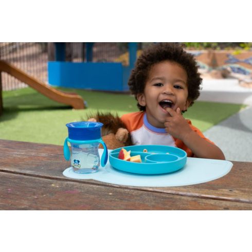 Chicco Perfect  Cup 360° itatópohár 200ml - 12m+ kék kutyus 