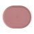 P&M Szilikon osztott tányér, ovális Take&Match Dusty Rose 6m+