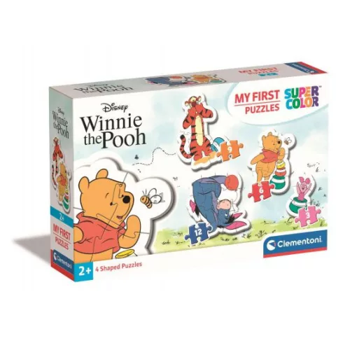 Clementoni Micimackó és barátai 4 az 1-ben forma puzzle szett