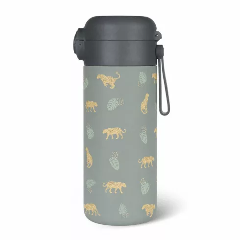 Zopa 350 ml-es termosz szívószállal és szilikon fogantyúval - Wild Gepard