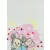 Pamut babatakaró 75x75cm Minnie egér mintával fehér
