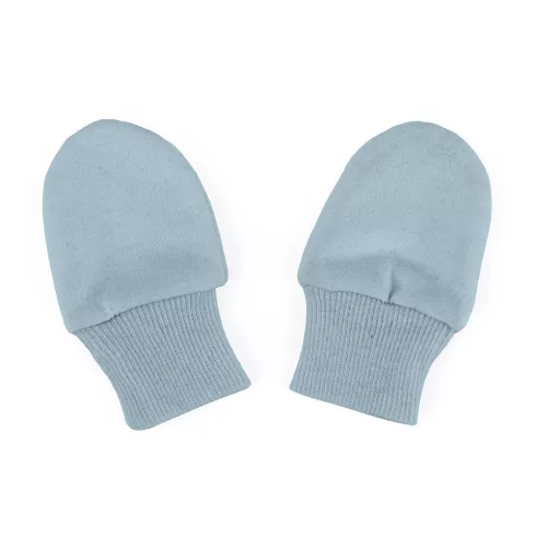 P&M Újszülött karmolás elleni kesztyű - Sky Blue