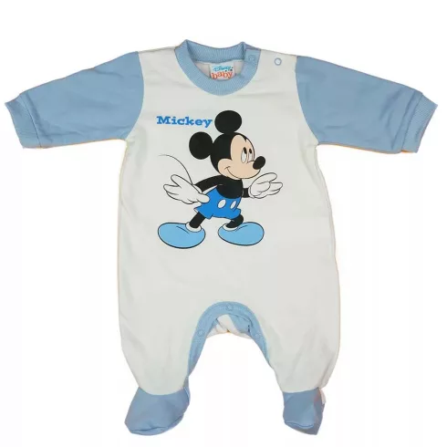 Disney Mickey hosszú ujjú pamut rugdalózó (68)