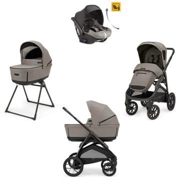   Új Inglesina Aptica XT Darwin Recline 4v1 kombinált babakocsi - Tundra Beige