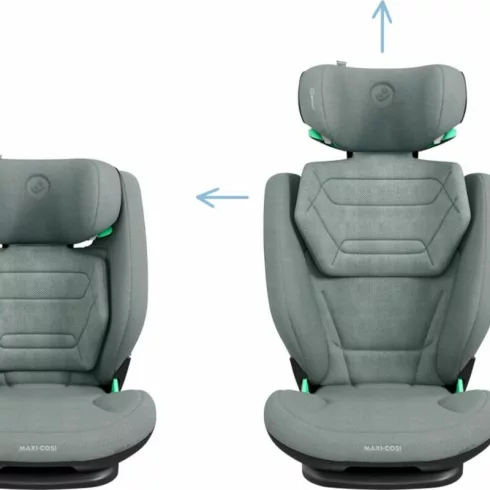 Maxi-Cosi RodiFix Pro2i-Size G-Cell, AirProtect, ClimaFlow gyerekülés 100-150 cm (3,5é - 12év) - Authentic Grey2