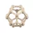 Zopa Atom Szilikon rágóka - Sand Beige