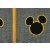 Disney Mickey kapucnis bélelt baba overall 98-os lábfej nélküli
