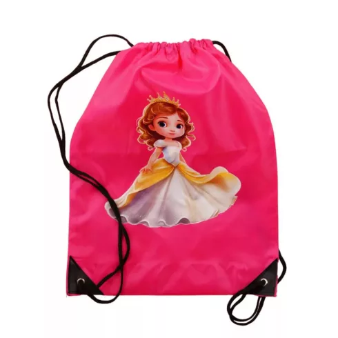 Zsinóros tornazsák Kislány hercegnős mintával