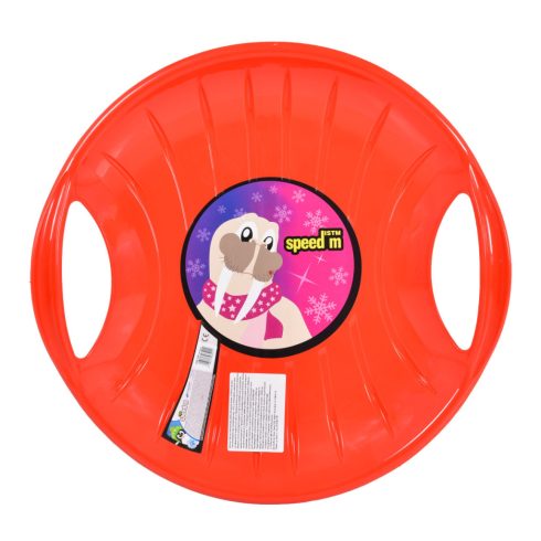 Moni Speed M hócsúszka kerek nagy 60x60cm - Piros