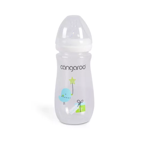 Cangaroo polipropilén cumisüveg 300ml - Birdy Blu