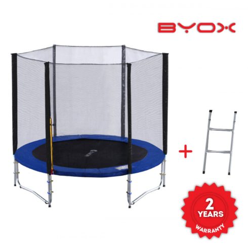 Byox Trambulin 8 közepes 244cm - kék